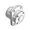 timken SCJ1 1/4 Ball Bearing Housed Units-Fafnir® Four-Bolt Flanged Units Setscrew Locking